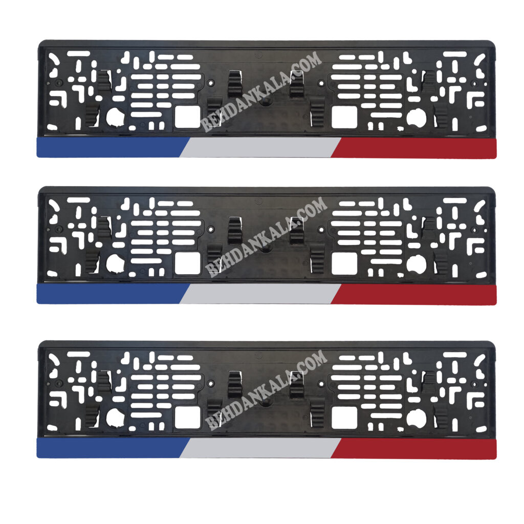 قاب پلاک سه رنگ پرچمی