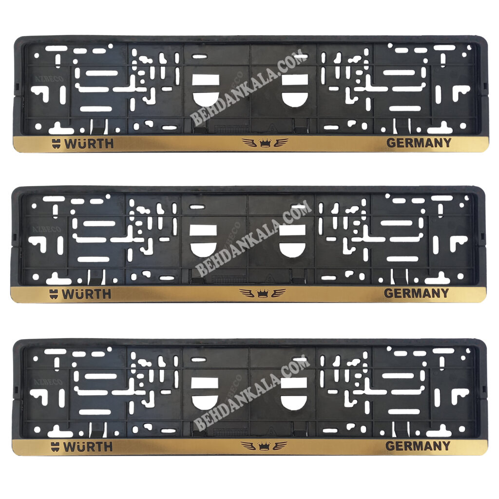 قاب پلاک ورث مولتی طلایی