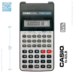 ماشین حساب کاسیو fx82